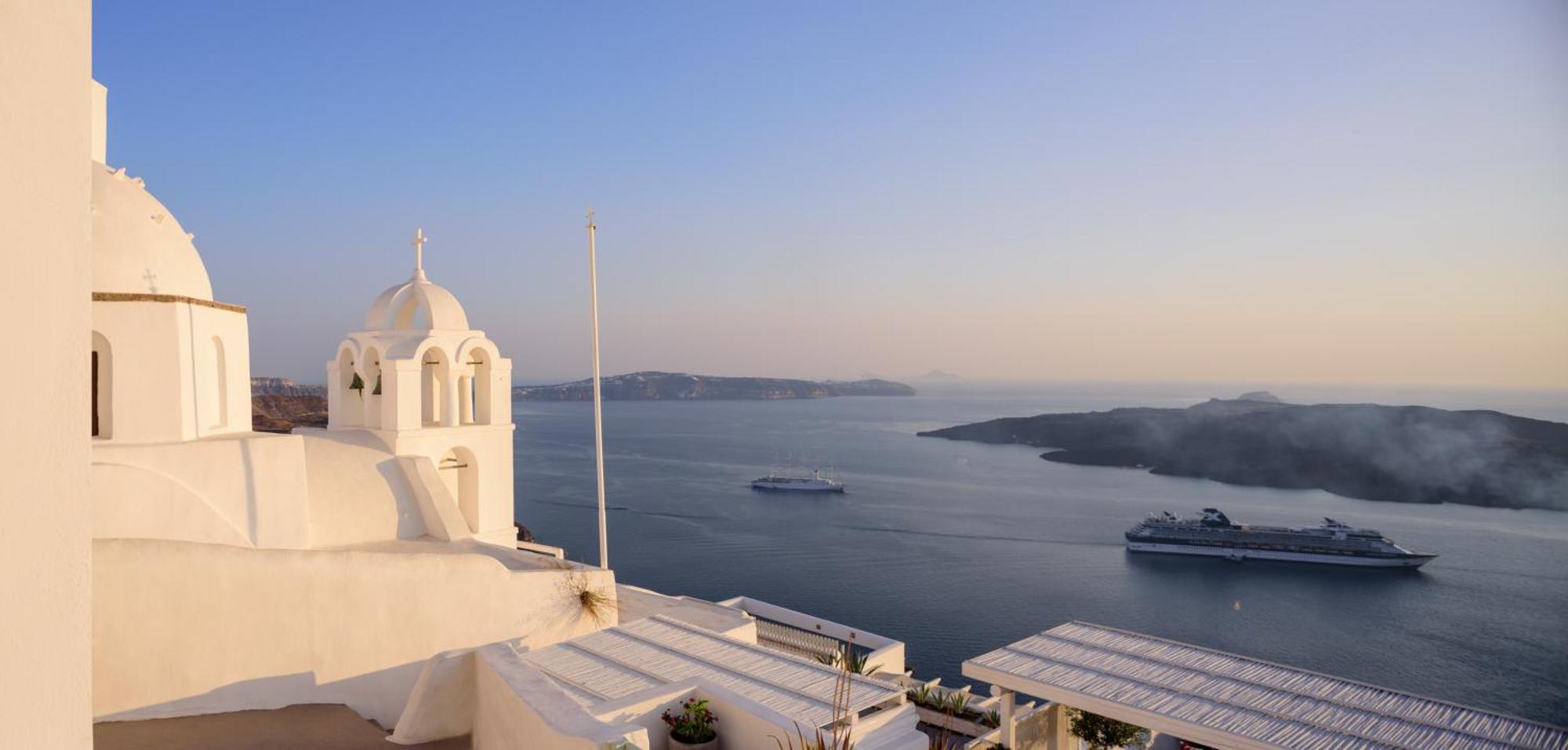 Anemos Family Suites Fíra Kültér fotó