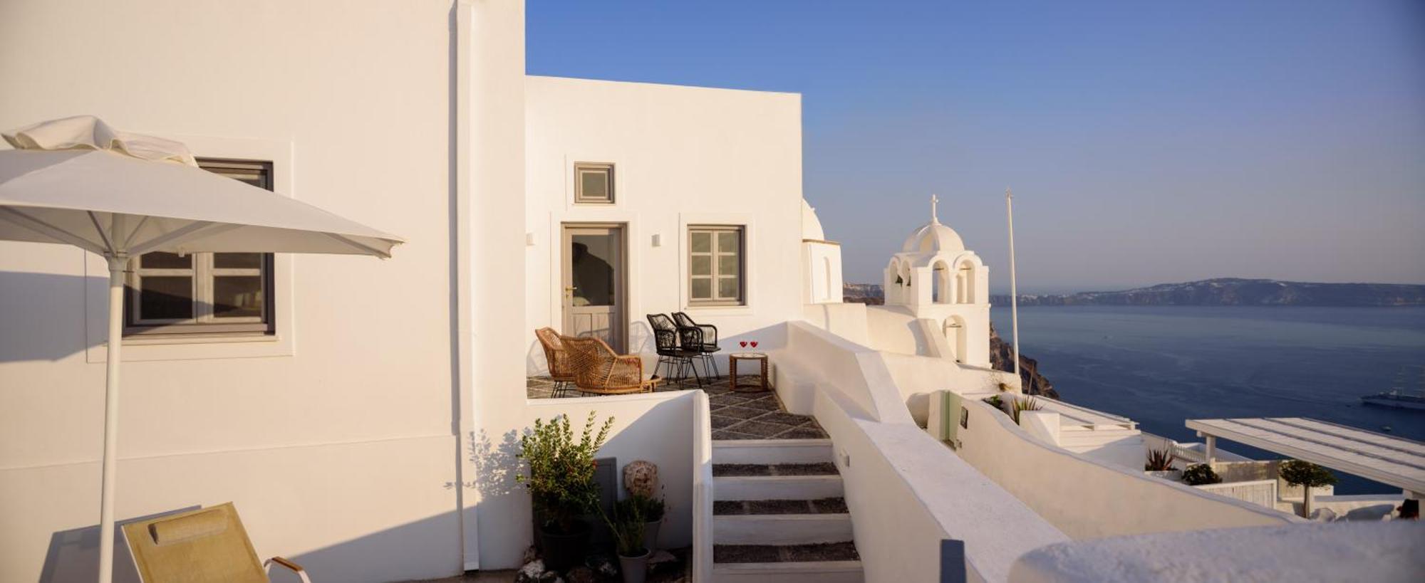Anemos Family Suites Fíra Kültér fotó