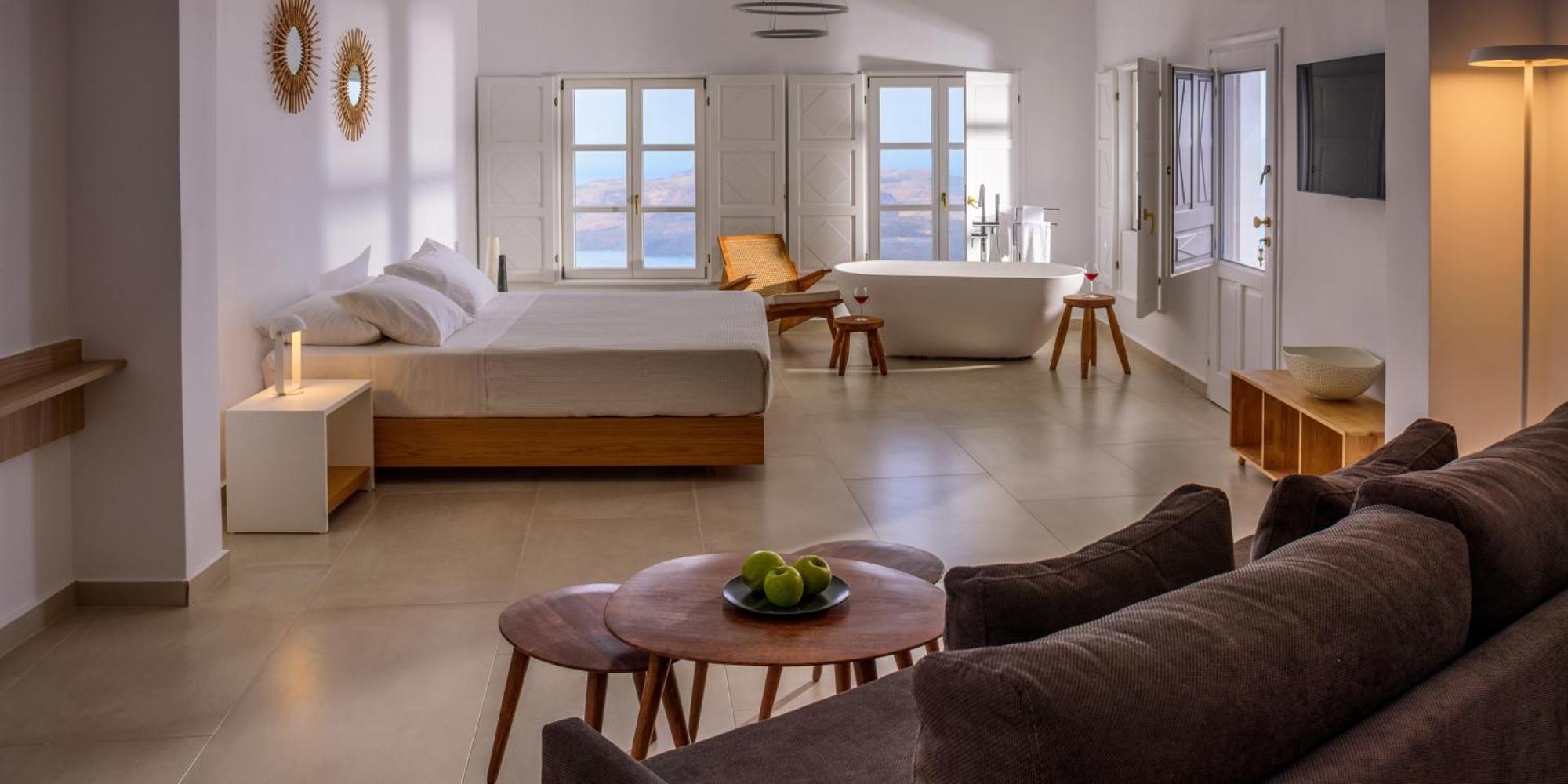 Anemos Family Suites Fíra Kültér fotó
