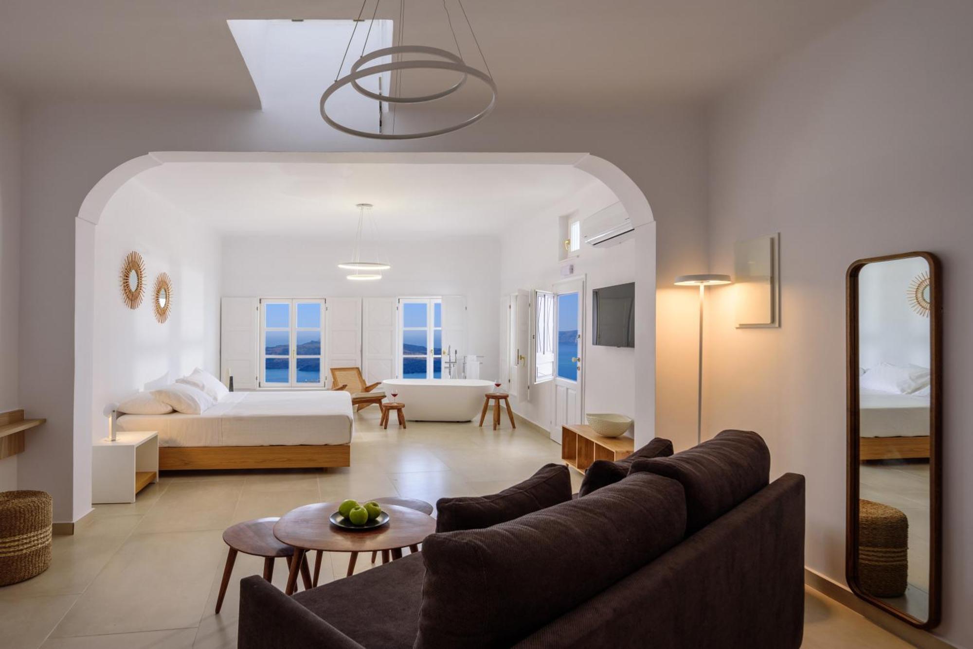 Anemos Family Suites Fíra Kültér fotó