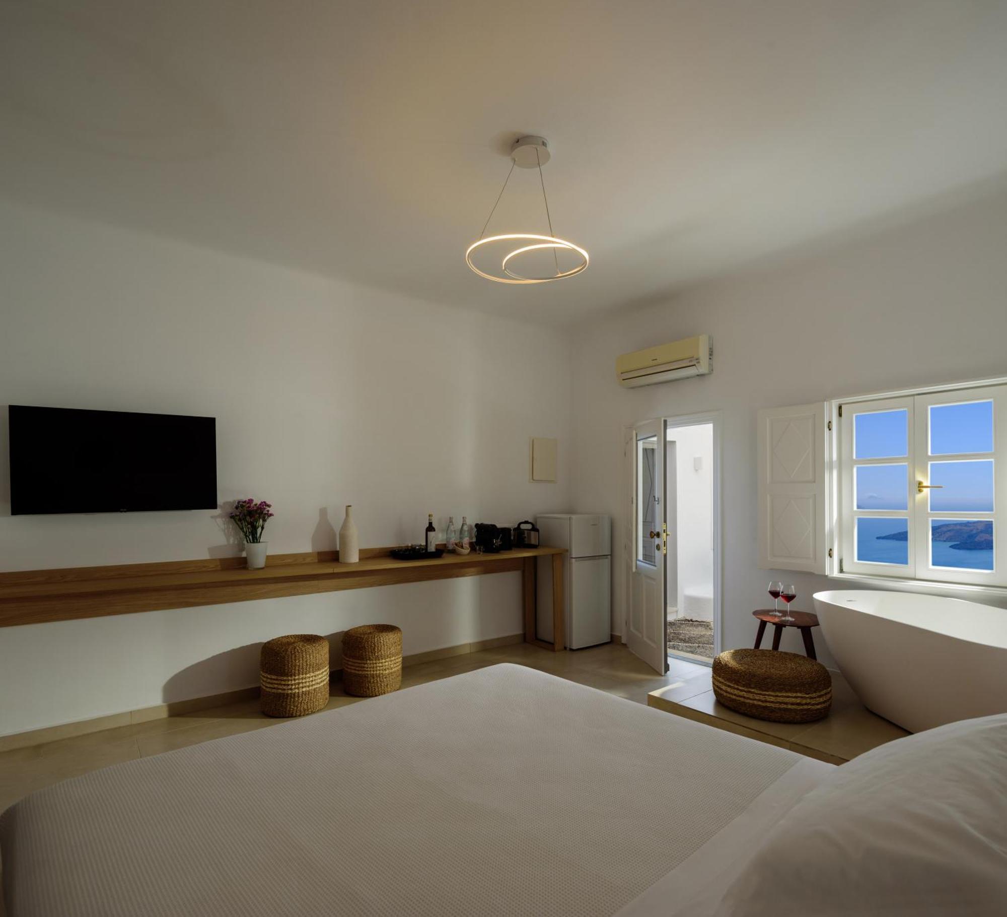 Anemos Family Suites Fíra Kültér fotó