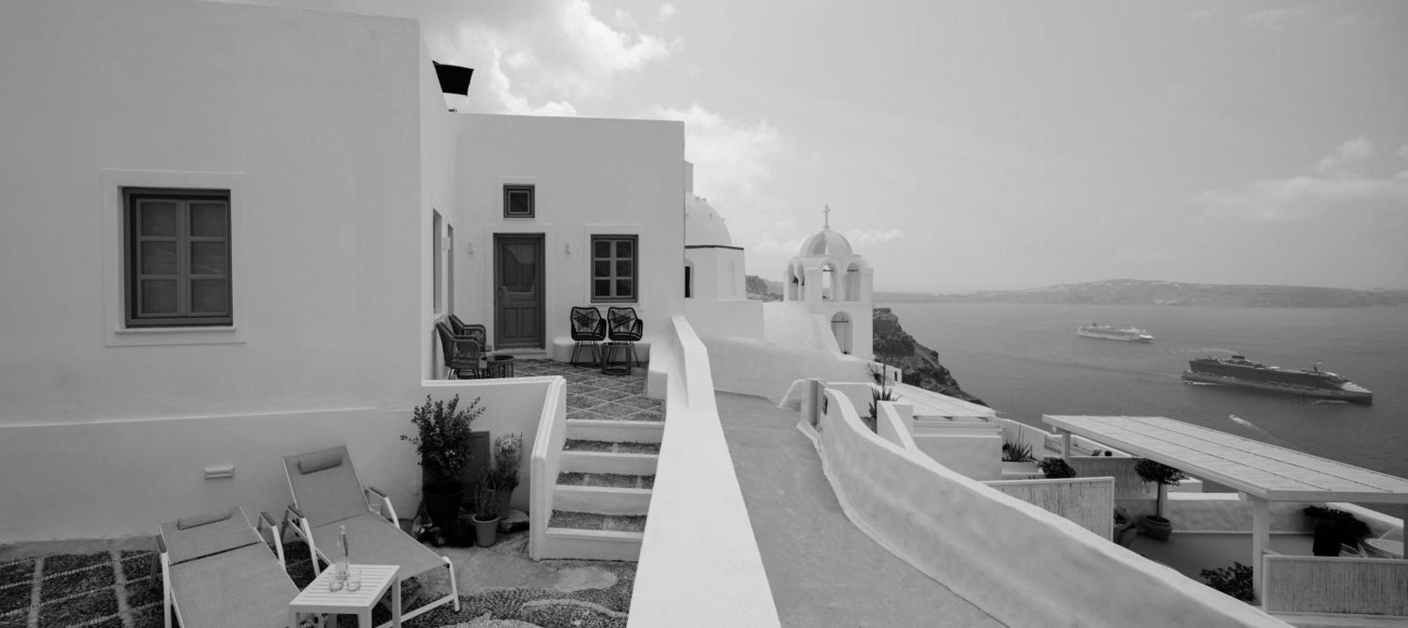 Anemos Family Suites Fíra Kültér fotó